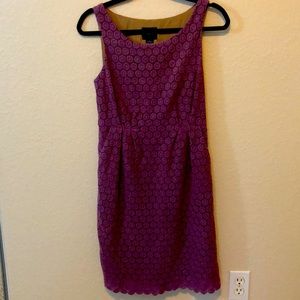 Anthropologie Maeve lace purple dress - size 2